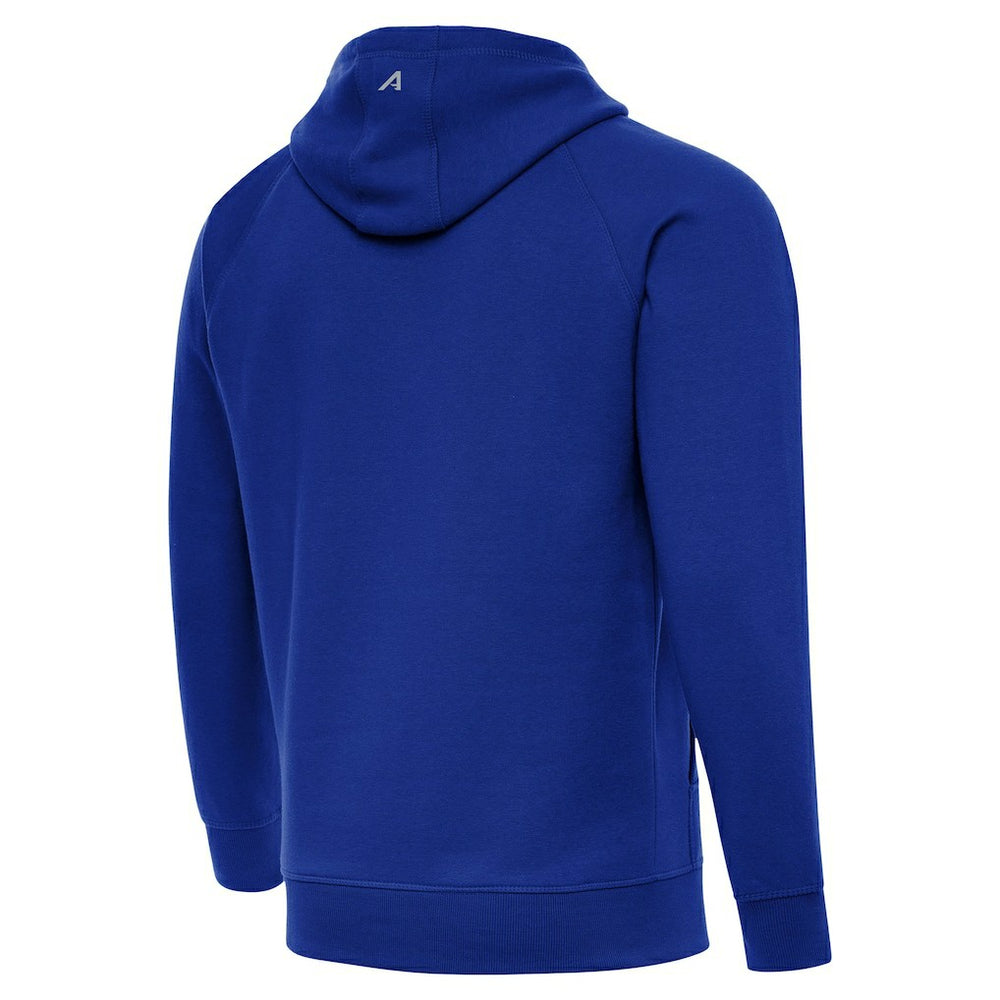 Indianapolis Colts Antigua Brushed Carbon Victory Pullover Hoodie Royal | NFL