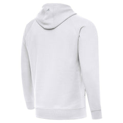 Minnesota Vikings Antigua Brushed Carbon Victory Pullover Hoodie White | NFL