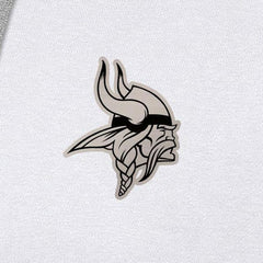 Minnesota Vikings Antigua Brushed Carbon Victory Pullover Hoodie White | NFL