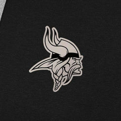 Minnesota Vikings Antigua Brushed Carbon Victory Pullover Hoodie Black | NFL
