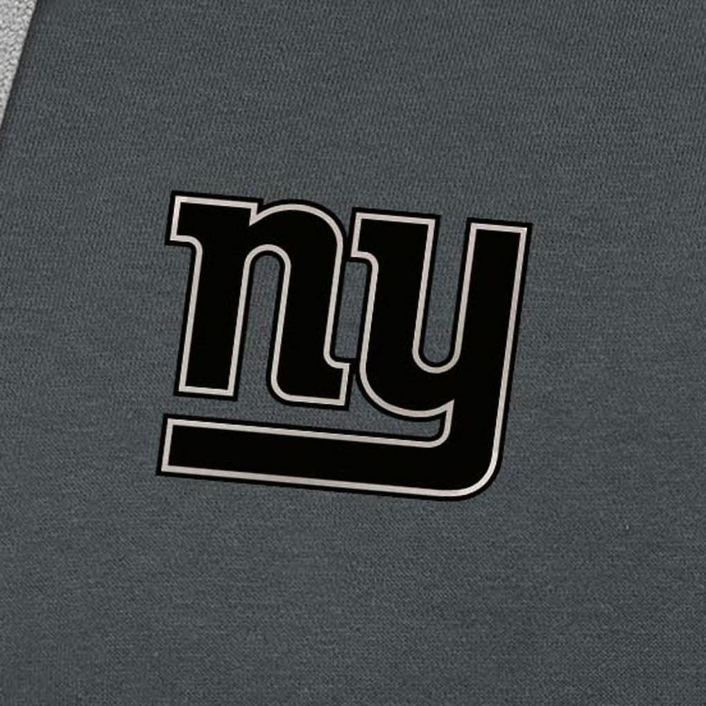 New York Giants Antigua Brushed Carbon Victory Pullover Hoodie Charcoal | NFL