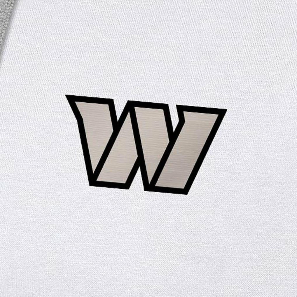 Washington Commanders Antigua Brushed Carbon Victory Pullover Hoodie White | NFL