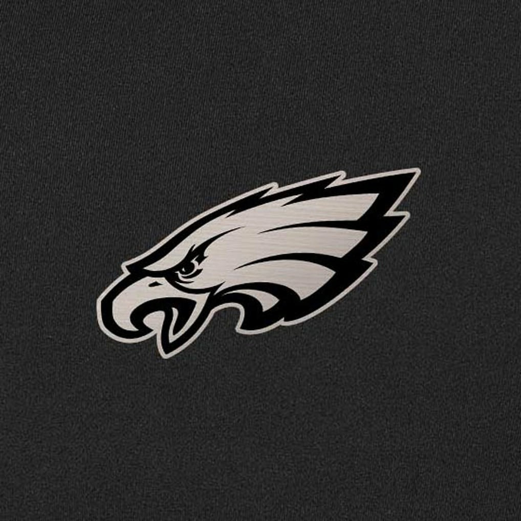 Philadelphia Eagles Antigua Content Quarter-Zip Top Charcoal | NFL