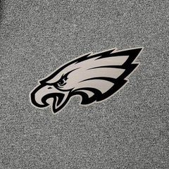 Philadelphia Eagles Antigua Effortless Full-Zip Hoodie Jacket Heather Black | NFL