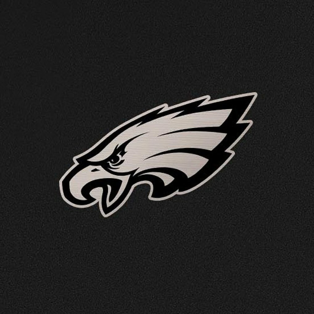 Philadelphia Eagles Antigua Insider Quarter-Zip Top Black | NFL