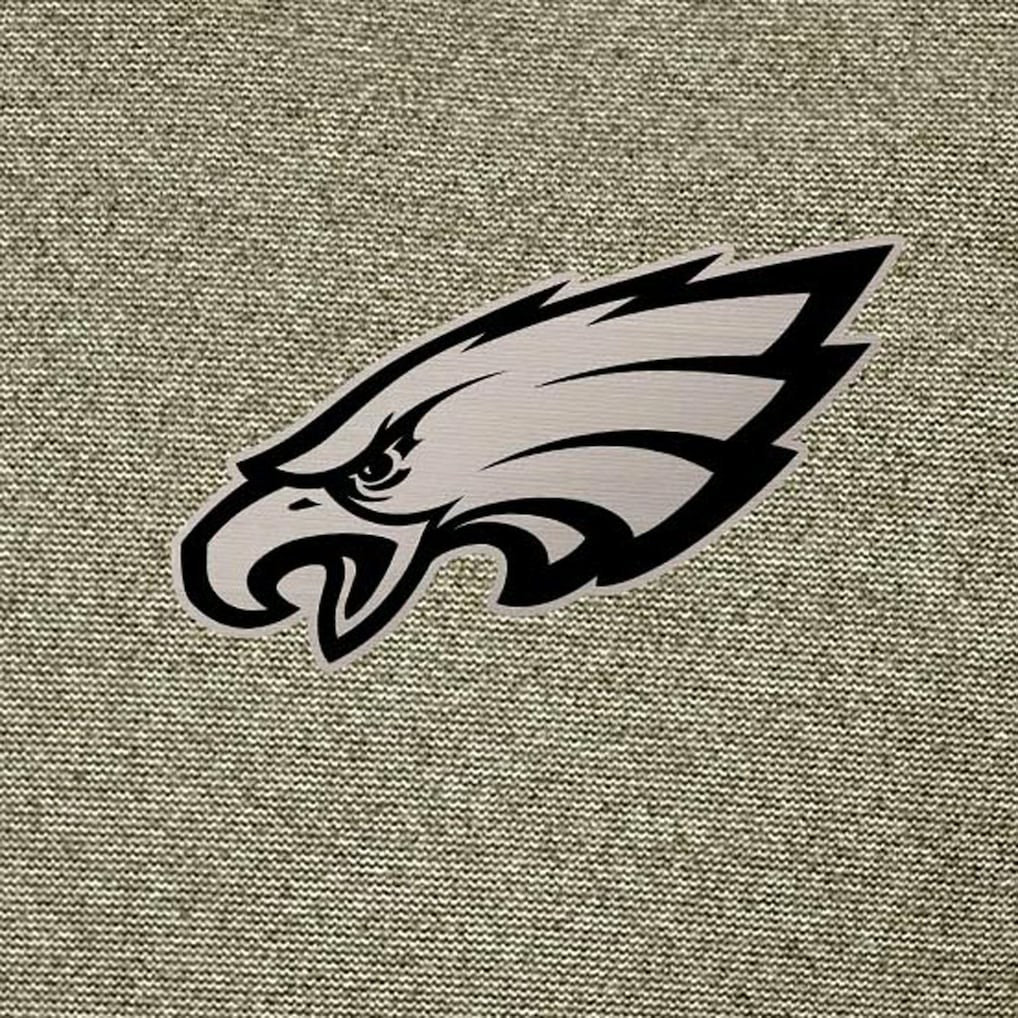 Philadelphia Eagles Antigua Subtle Quarter-Zip Sweatshirt Olive | NFL