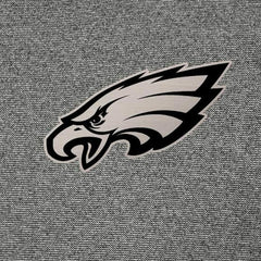 Philadelphia Eagles Antigua Subtle Quarter-Zip Sweatshirt Heather Black | NFL