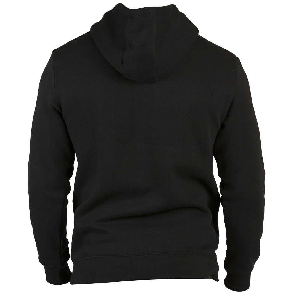 Tottenham Hotspur 1863FC Monochrome Badge Fleece Pullover Hoodie Black - FIFA World CUP