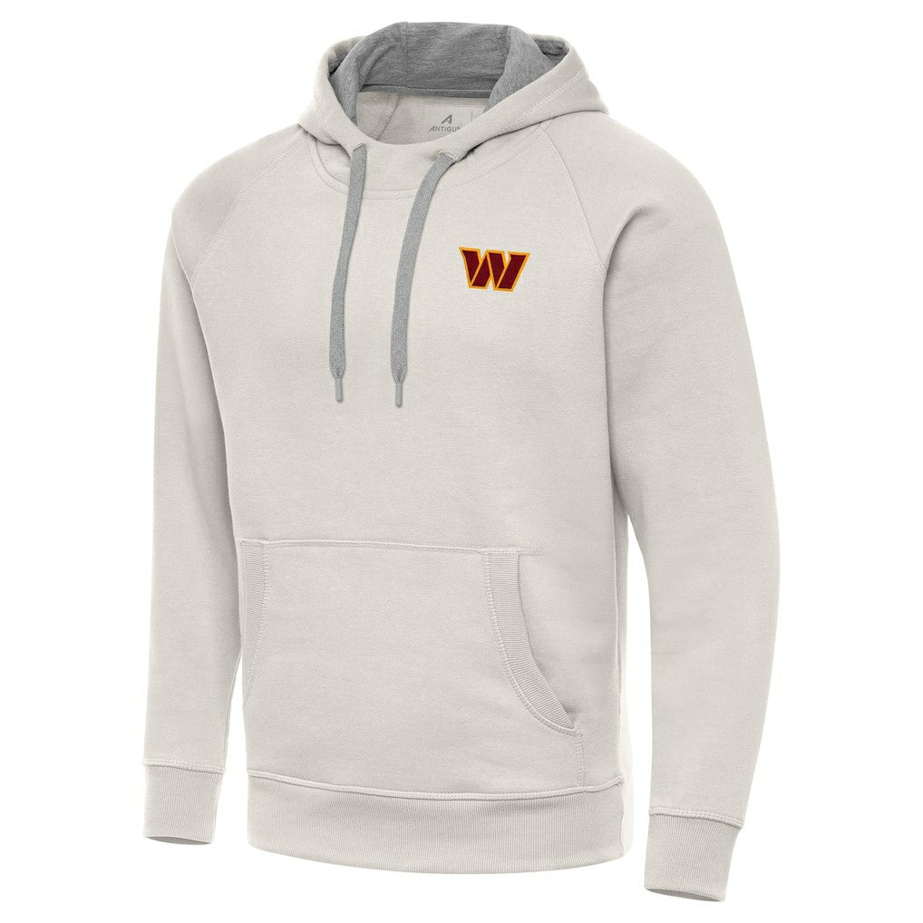 Washington Commanders Antigua Victory Raglan Pullover Hoodie Cream | NFL