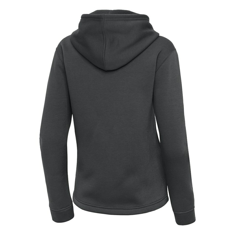 Winnipeg Jets Antigua Women's Contemporary Quarter-Zip Hoodie - Pewter - NHL