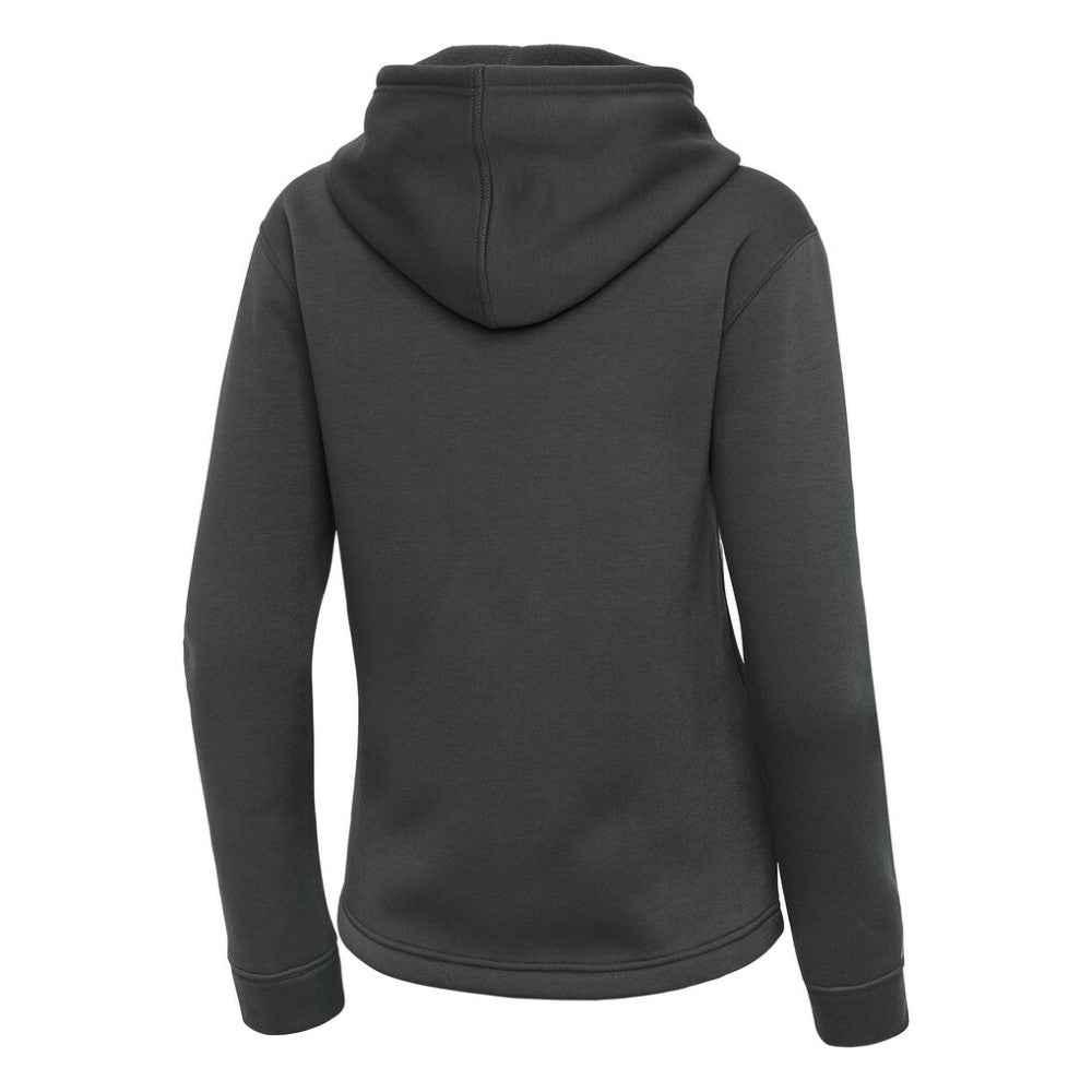 Vancouver Canucks Antigua Women's Contemporary Quarter-Zip Hoodie - Pewter - NHL