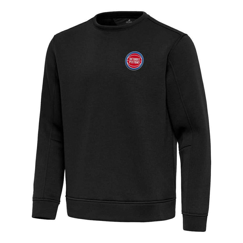 Detroit Pistons Antigua Relevant Pullover Sweatshirt Black - NBA