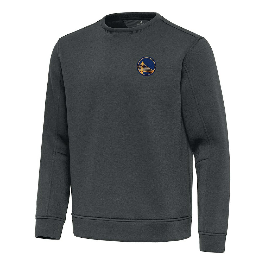 Golden State Warriors Antigua Relevant Pullover Sweatshirt Pewter - NBA