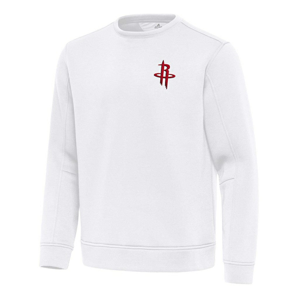 Houston Rockets Antigua Relevant Pullover Sweatshirt White - NBA