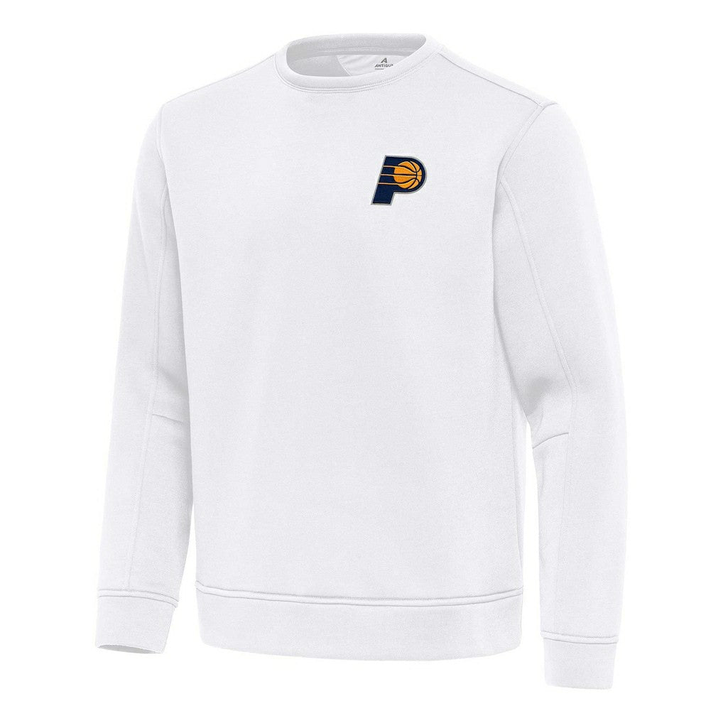 Indiana Pacers Antigua Relevant Pullover Sweatshirt White - NBA