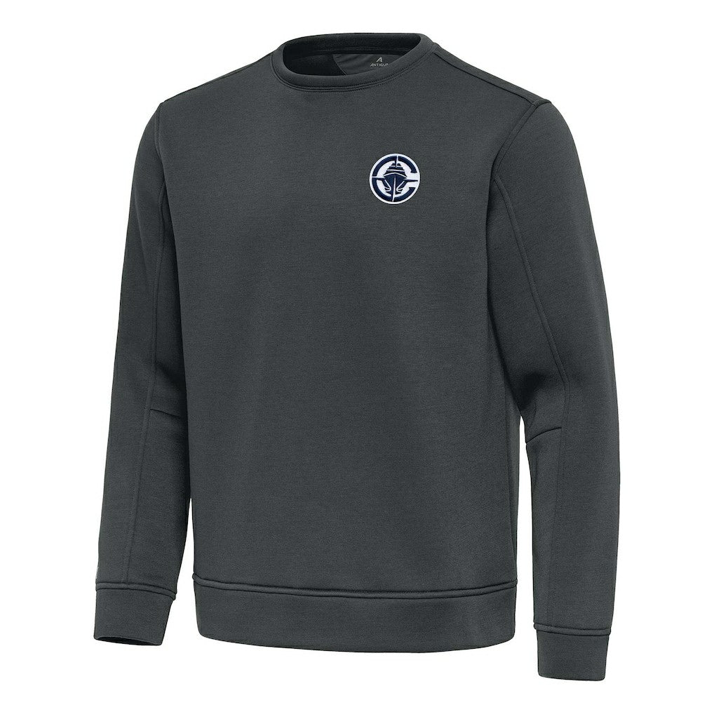 LA Clippers Antigua Relevant Pullover Sweatshirt Pewter - NBA