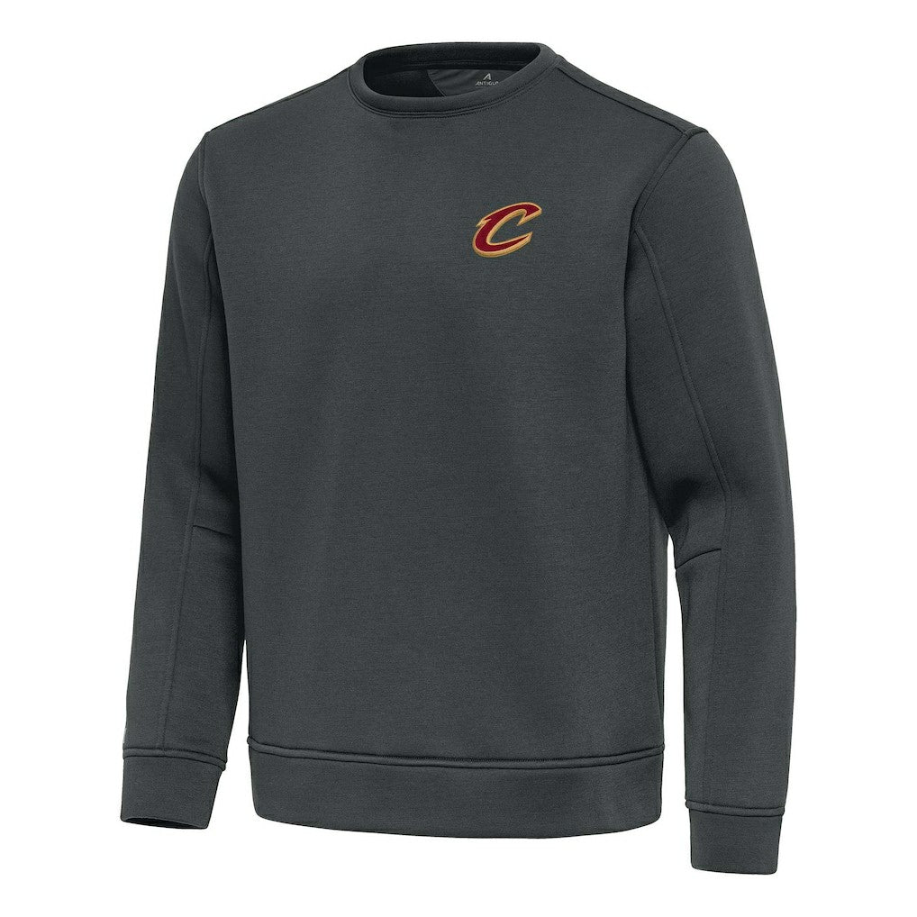 Cleveland Cavaliers Antigua Relevant Pullover Sweatshirt Pewter - NBA