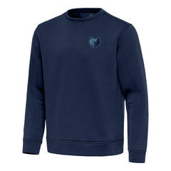 Memphis Grizzlies Antigua Relevant Pullover Sweatshirt Navy - NBA