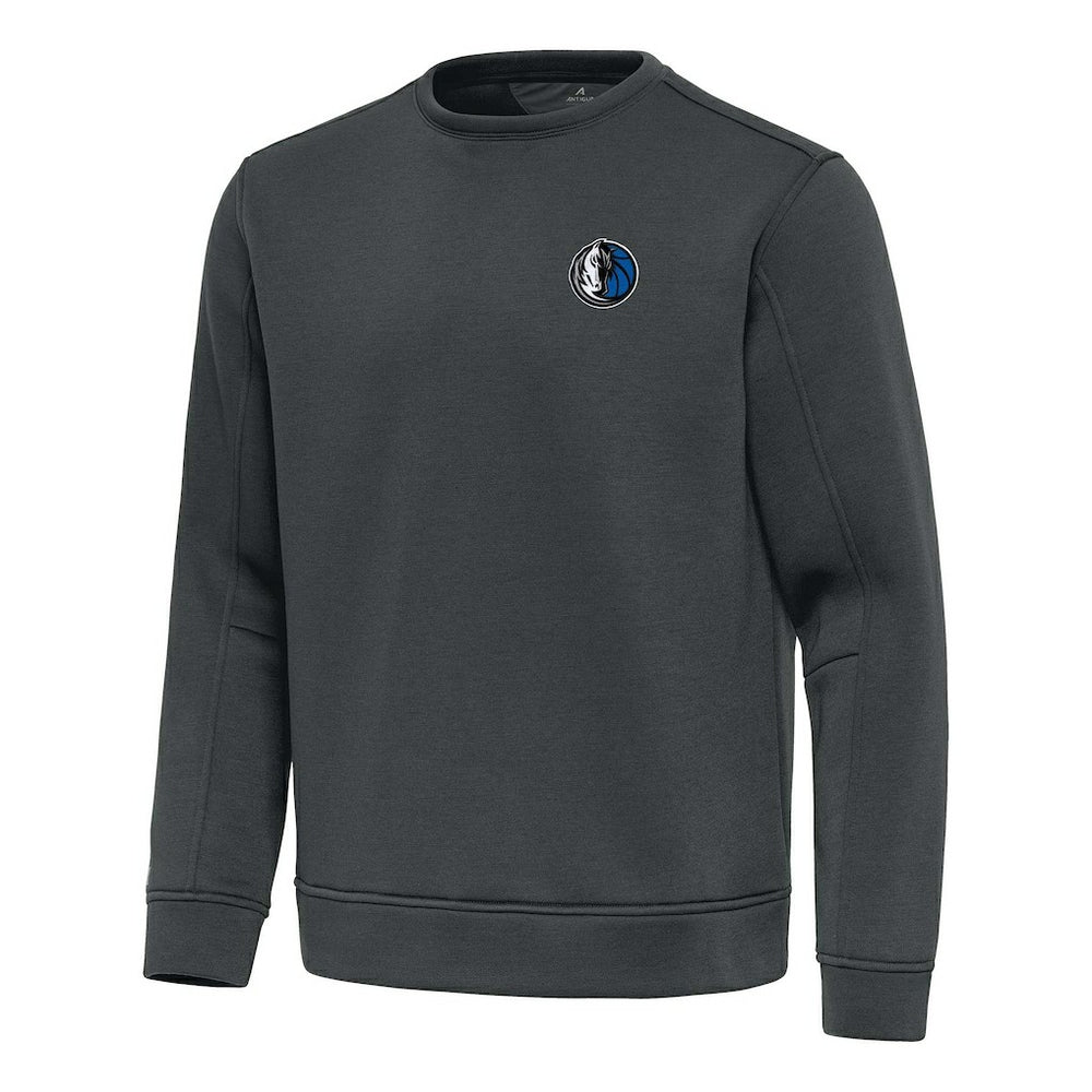 Dallas Mavericks Antigua Relevant Pullover Sweatshirt Pewter - NBA