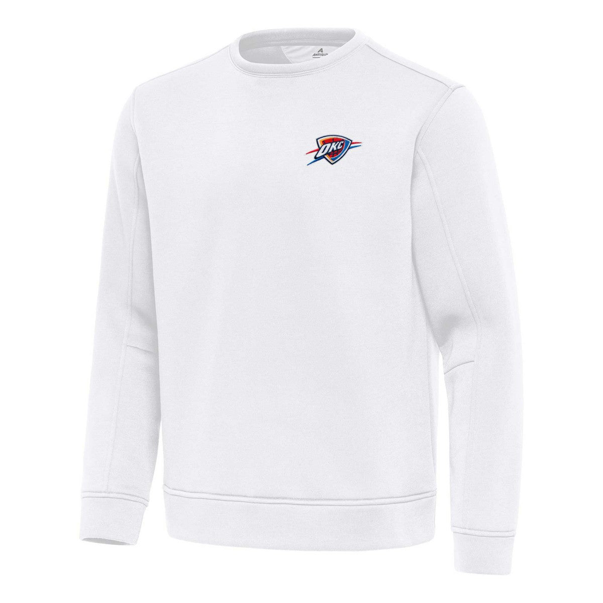 Oklahoma City Thunder Antigua Relevant Pullover Sweatshirt White - NBA