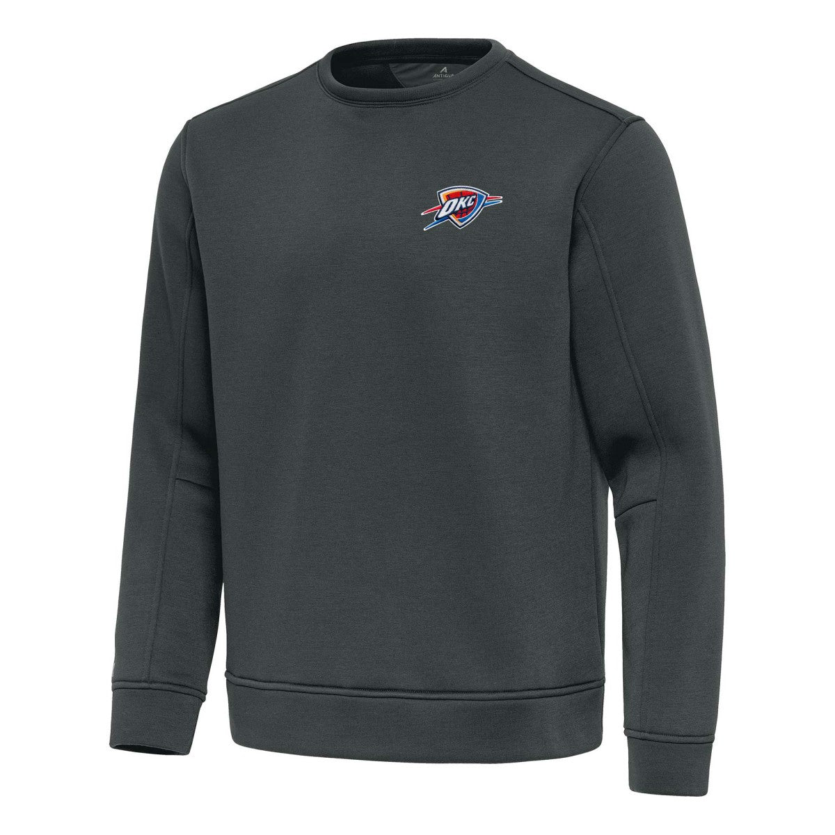Oklahoma City Thunder Antigua Relevant Pullover Sweatshirt Pewter - NBA