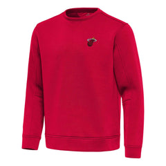 Miami Heat Antigua Relevant Pullover Sweatshirt Red - NBA