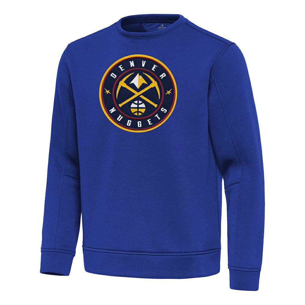 Denver Nuggets Antigua Relevant Pullover Sweatshirt Blue - NBA