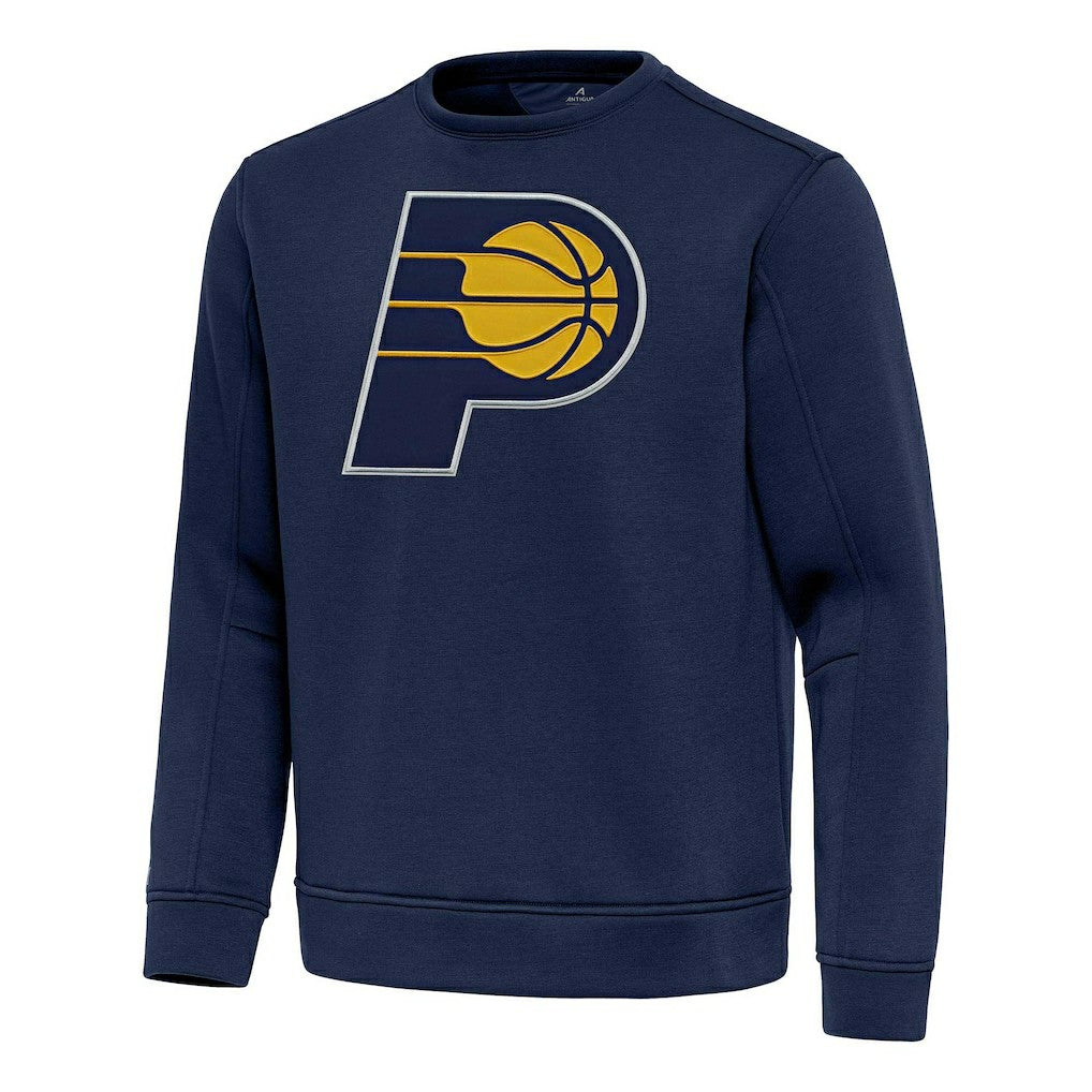 Indiana Pacers Antigua Relevant Pullover Sweatshirt Navy - NBA