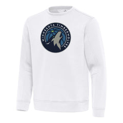 Minnesota Timberwolves Antigua Relevant Pullover Sweatshirt White - NBA