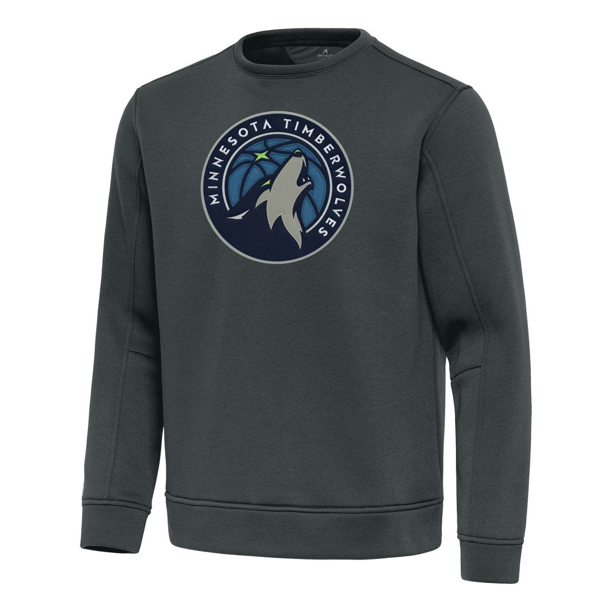Minnesota Timberwolves Antigua Relevant Pullover Sweatshirt Pewter - NBA