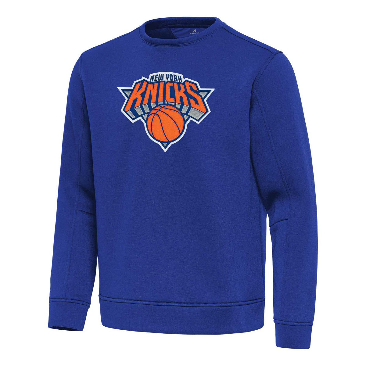 New York Knicks Antigua Relevant Pullover Sweatshirt Blue - NBA