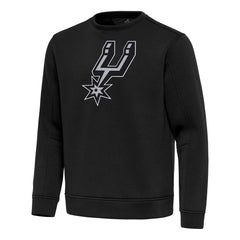 San Antonio Spurs Antigua Relevant Pullover Sweatshirt Black - NBA