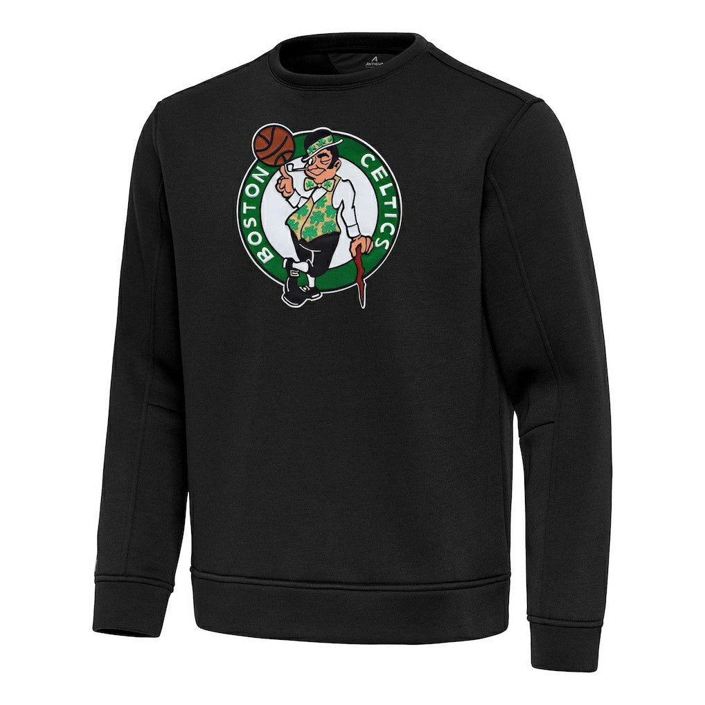 Boston Celtics Antigua Relevant Pullover Sweatshirt Black - NBA