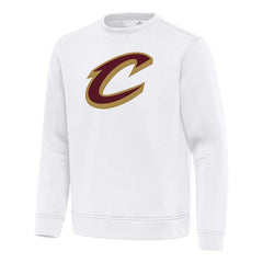 Cleveland Cavaliers Antigua Relevant Pullover Sweatshirt White - NBA