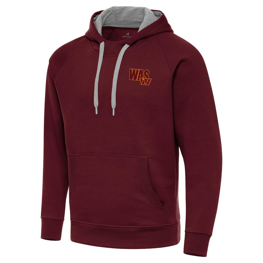 Men's Washington Commanders Antigua Victory Pullover Hoodie Burgundy | NFL