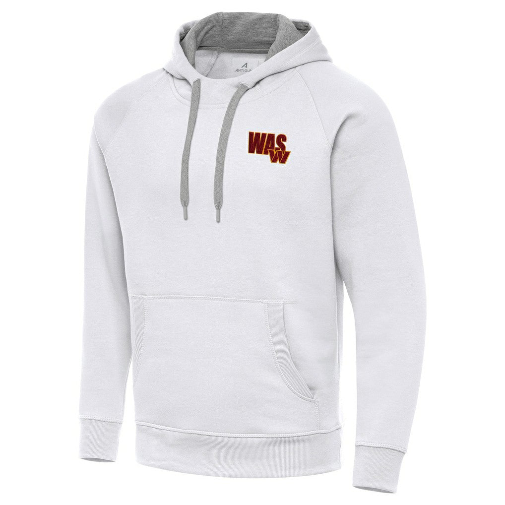 Men's Washington Commanders Antigua Victory Pullover Hoodie White | NFL