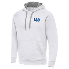 Men's Los Angeles Chargers Antigua Victory Pullover Hoodie White | NFL