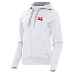 Cleveland Browns Antigua Women's Victory Full-Zip Hoodie White | NFL