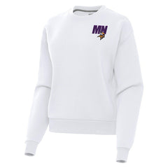 Minnesota Vikings Antigua Women's Victory Pullover Sweatshirt White | NFL