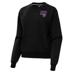 Minnesota Vikings Antigua Women's Victory Pullover Sweatshirt Black | NFL