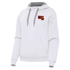 Washington Commanders Antigua Women's Victory Pullover Hoodie White | NFL