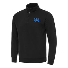 Los Angeles Chargers Antigua Men's Victory Quarter-Zip Sweatshirt Black | NFL
