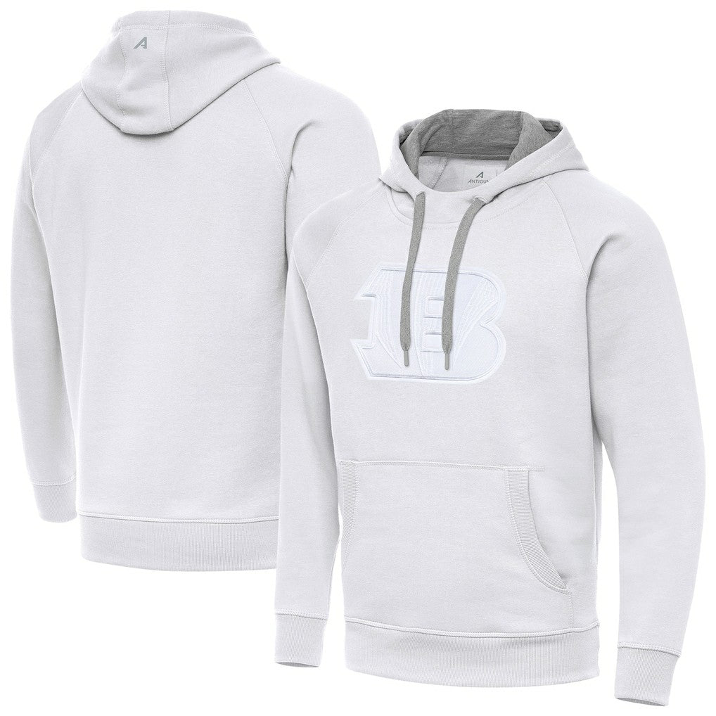 Cincinnati Bengals Antigua Victory Pullover Hoodie White | NFL