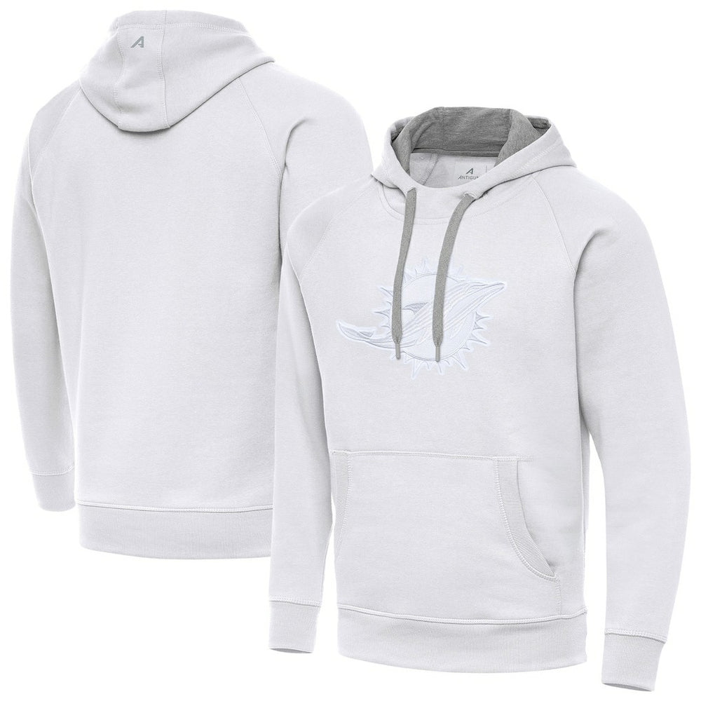 Miami Dolphins Antigua Victory Pullover Hoodie White | NFL