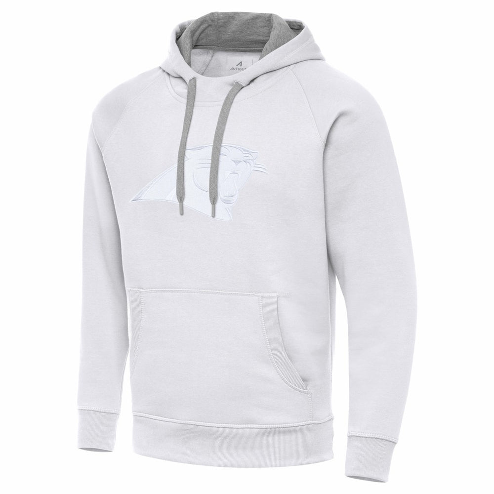 Carolina Panthers Antigua Victory Pullover Hoodie White | NFL
