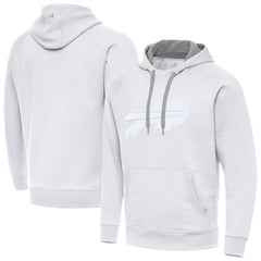 Buffalo Bills Antigua Victory Pullover Hoodie White | NFL