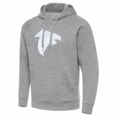 Atlanta Falcons Antigua Victory Pullover Hoodie Heather Gray | NFL