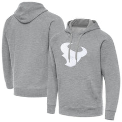 Houston Texans Antigua Victory Pullover Hoodie Heather Gray | NFL