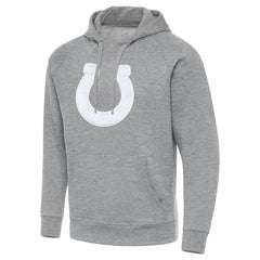 Indianapolis Colts Antigua Victory Pullover Hoodie Heather Gray | NFL