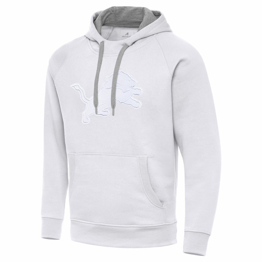 Detroit Lions Antigua Victory Pullover Hoodie White | NFL